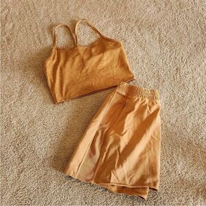 Aerie Skirt and Crop Top Set